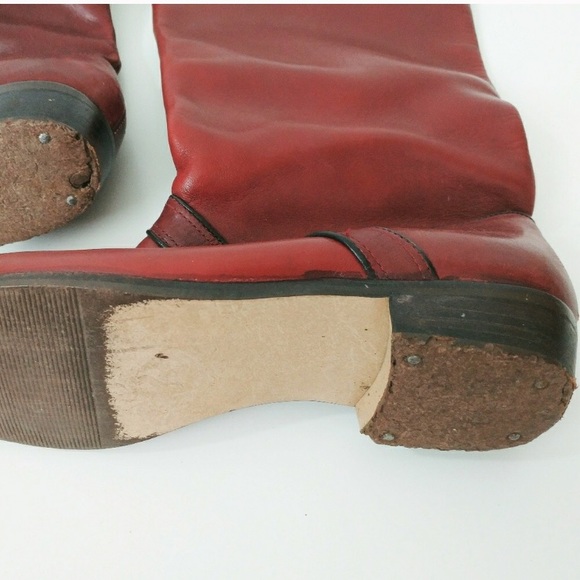 Vintage Leather Riding Boots - Picture 7 of 8